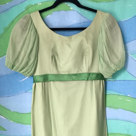 VINTAGE FAIRYTALE PUFF SLEEVE GOWN pastel blogger - Picture 7 of 10